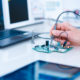 microscope electronics laboratory